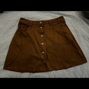 Brown Skirt